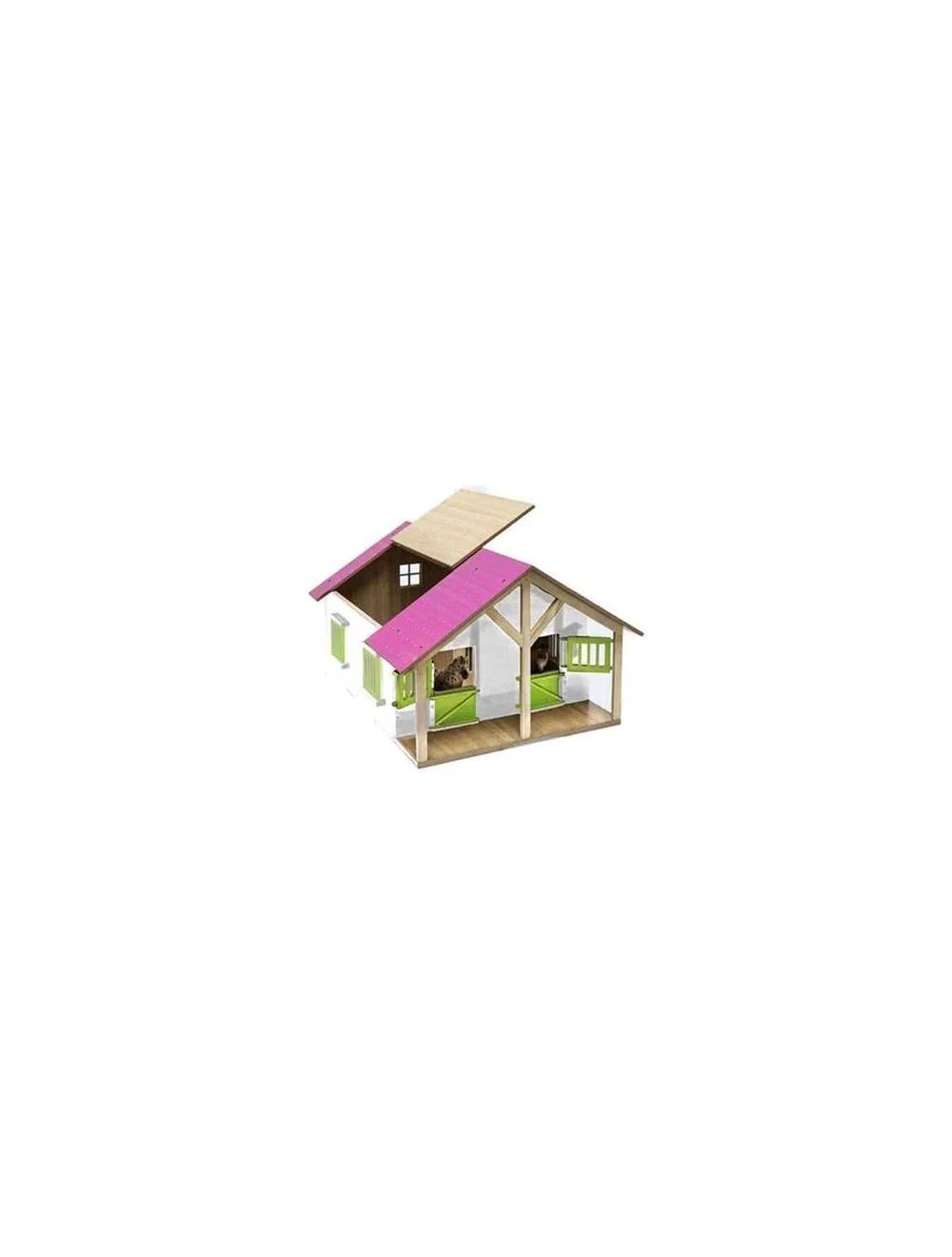 Kids Globe Pferdestall Holz Pink Mit 2 Boxen Und Lagerung 610168 1 Kids Globe Pferdestall Holz Pink Mit 2 Boxen Und Lagerung 610168