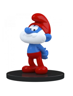 Blue Resin Papa Smurf 700101