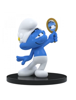 Blue Resin IJdele Smurf 700108
