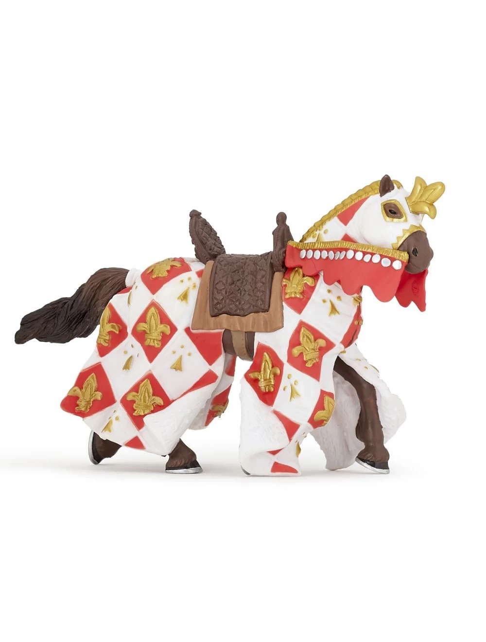 Papo History Wit Paard Fleur De Lys 39789 1 Papo History Wit Paard Fleur De Lys 39789