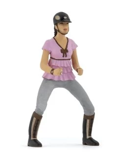 Papo Pferd Trendy Rider Girl Pink 52006