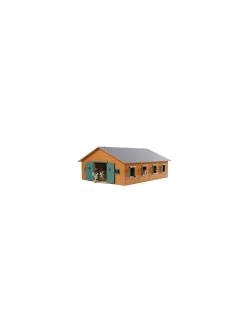 Kids Globe Pferdestall Holz Braun Mit 7 Boxen 610195