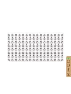 Biobuddi Grundplatte Weiß BB-0017 Schneeweiß