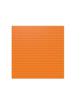 BiOBUDDi 32x32 Grundplatte Orange BB-0095 Kürbis Orange