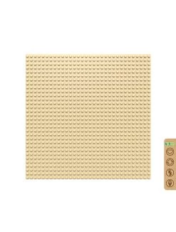 BiOBUDDi 32x32 Grundplatte Sand Beige BB-0095 Sand Beige