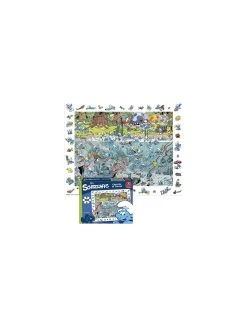 Jumbo De Smurfen Puzzel 150 Stuks. 50 X 39,5 Cm