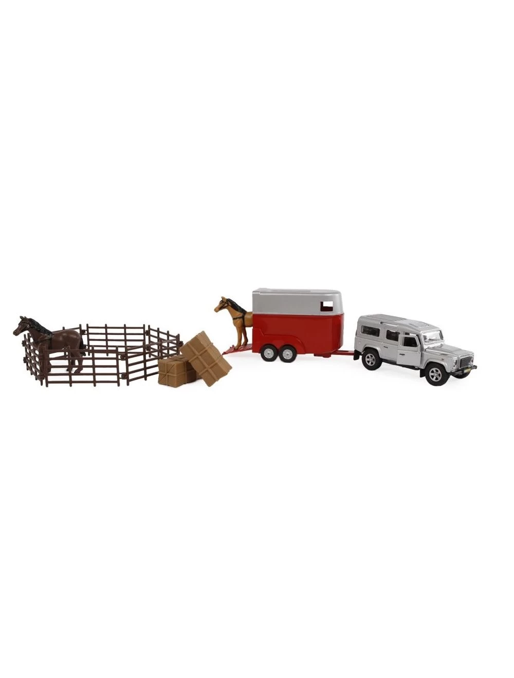 Kids Globe Horse Transport Set 520213 1 Kids Globe Horse Transport Set 520213