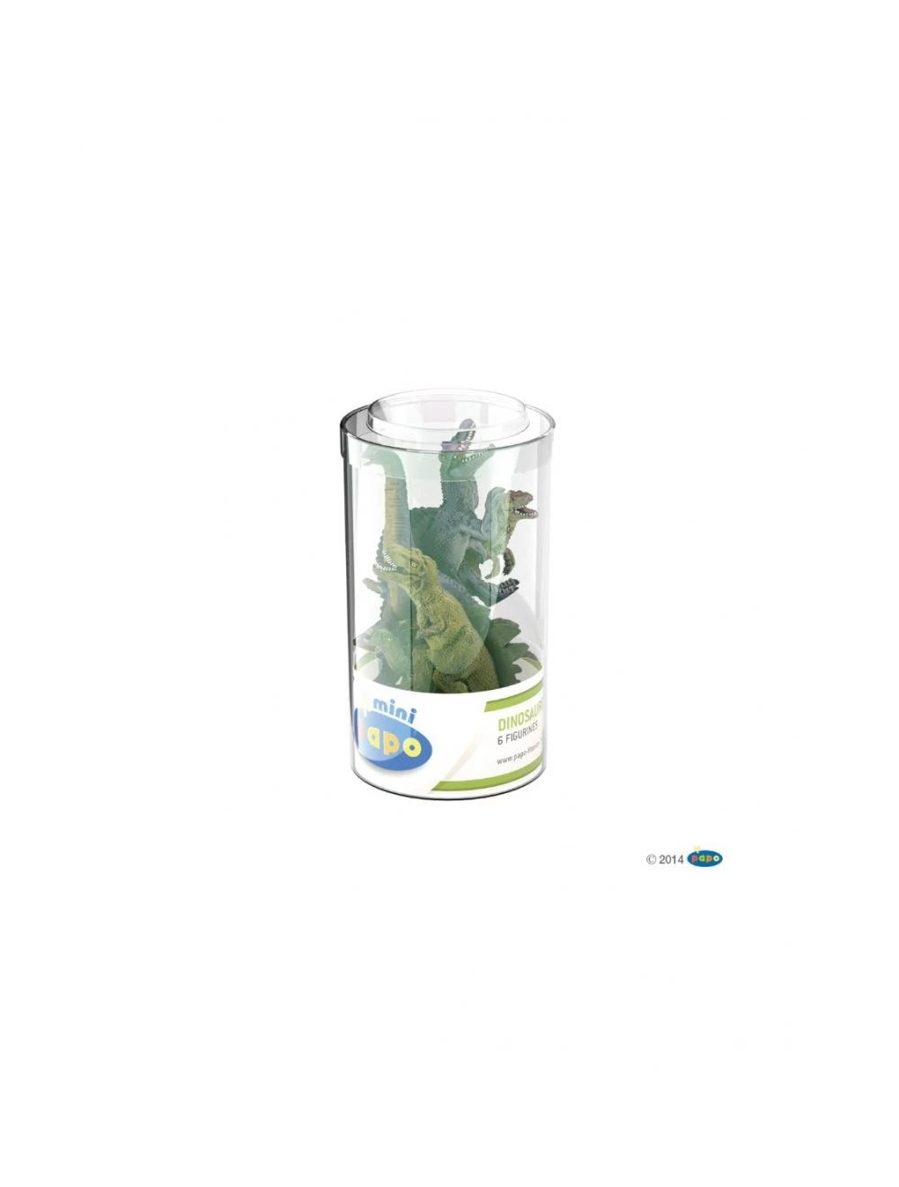 Papo Dinosaurs Mini Dinosaurussen Set 1 (6 Stuks) 33018 1 Papo Dinosaurs Mini Dinosaurussen Set 1 (6 Stuks) 33018