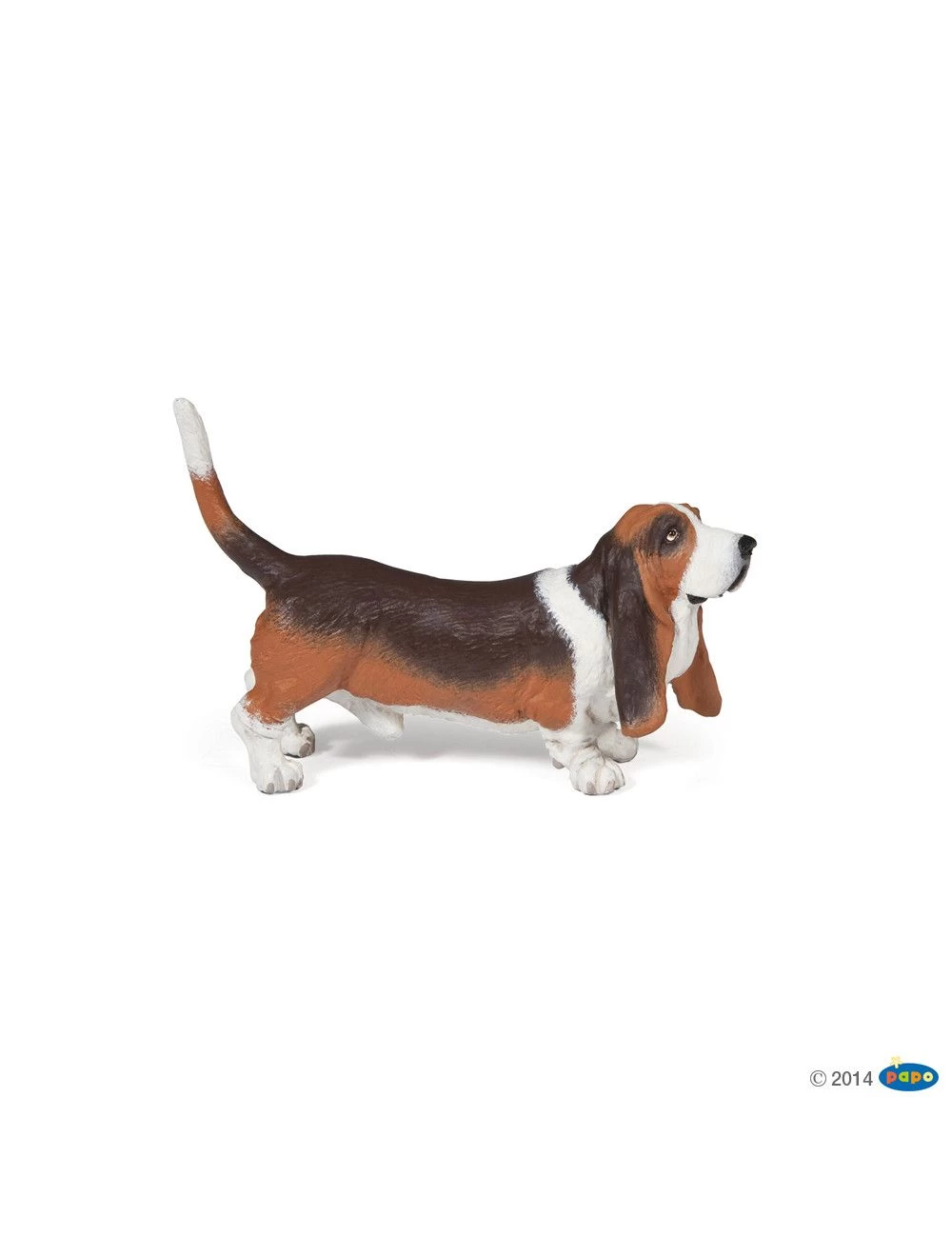 Papo Farm Life Hund Basset Hound 54012 1 Papo Farm Life Hund Basset Hound 54012