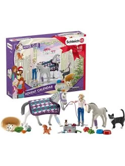 Schleich 98269 Adventskalender Pferde Horse Club 2020 Mit 24 Fenster