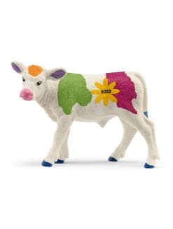 Schleich Farm World Buntes Frühlings Kalb 72207 Exclusive