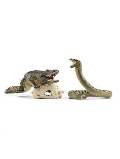 Schleich Wild Life Gefahr Im Sumpf 42625