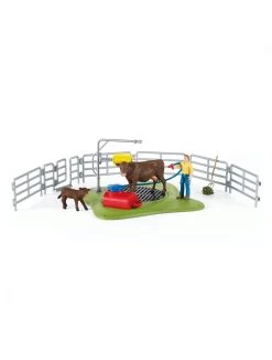 Schleich Farm World Kuh Waschstation 42529