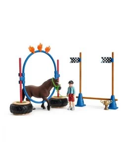 Schleich Farm World 42482 Pony Agility Rennen