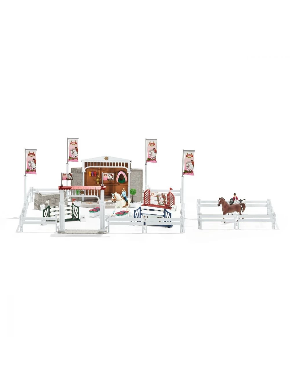 Schleich 42338 Große Reitturnier Mit Pferden 1 Schleich 42338 Große Reitturnier Mit Pferden