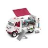 Schleich 42370 Mobil Tierarzt Mit Hannover Fohlen