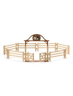 Schleich Horse Club Pferdekoppel Mit Eingangstor 42434