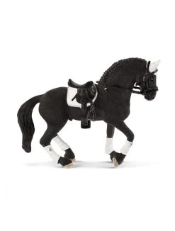 Schleich Pferd 42457 Friese Hengst Reitturnier