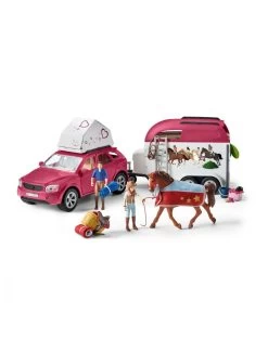Schleich Horse Club Abenteuer Mit Auto Und Pferdeanhänger 42535