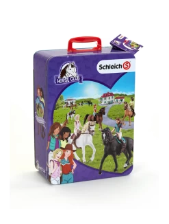 Schleich Pferde Horse Club Sammelkoffer Mit Platz Für 10 Pferde