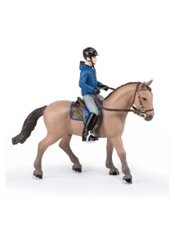 Papo Horses Lopend Paard Met Mannelijke Ruiter 51565